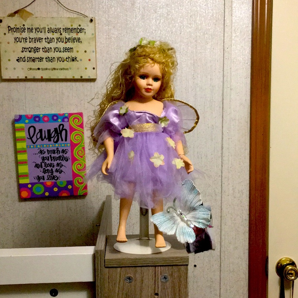 It is a doll worth 100$